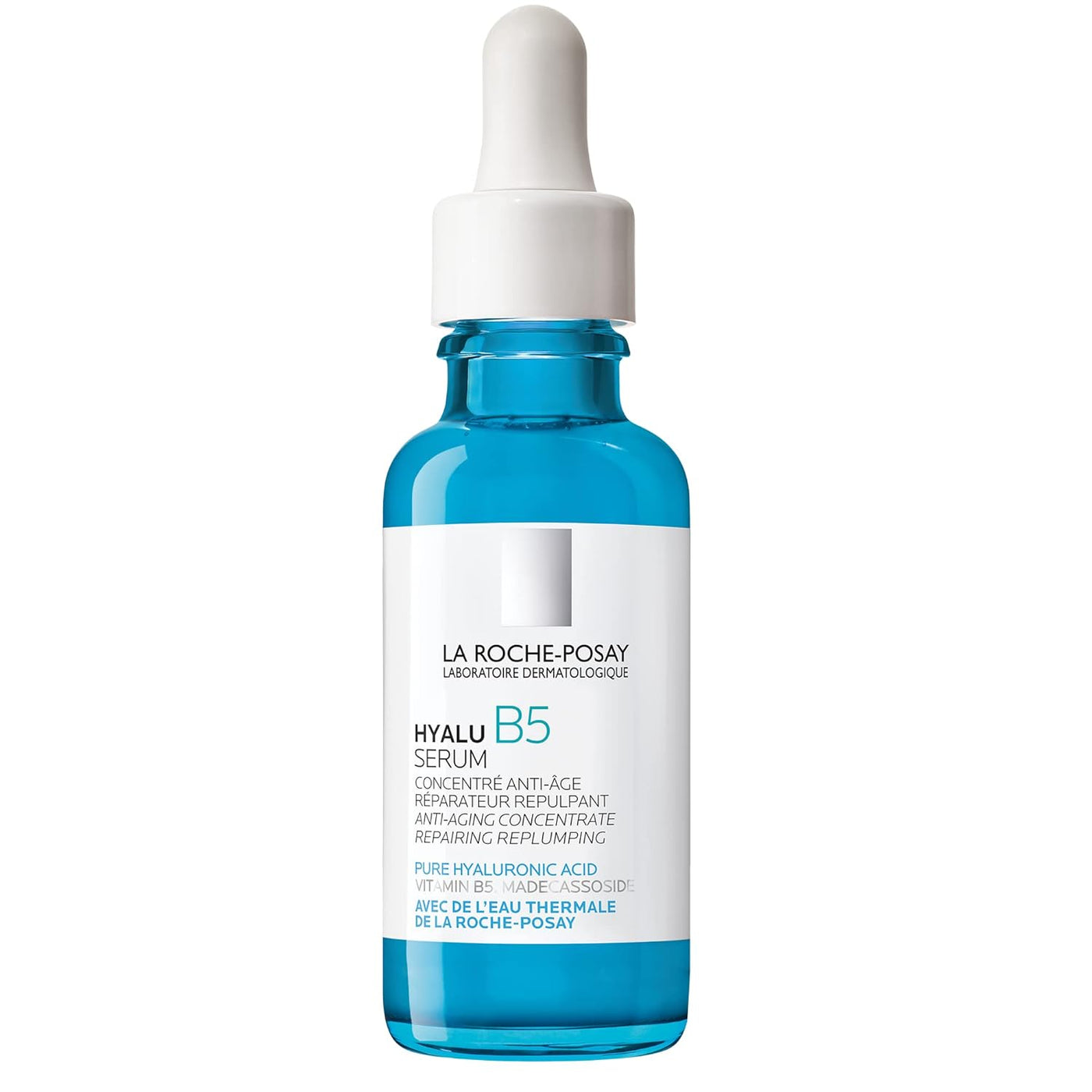 La Roche-Posay Hyalu B5 Pure Hyaluronic Acid Serum for Face, with Vitamin B5, Anti-Aging Serum for Fine Lines and Wrinkles, Hydrating Serum to Plump and Repair Dry Skin, Safe on Sensitive Skin Impression Wear