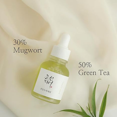 Beauty of Joseon Calming Serum Green Tea Panthenol Soothing, Moisturizing Sensitive, Acne-Prone, UV Irritated Skin, Daily Korean Skin Care for Men and Women, 30ml 1 fl.oz Open Limits