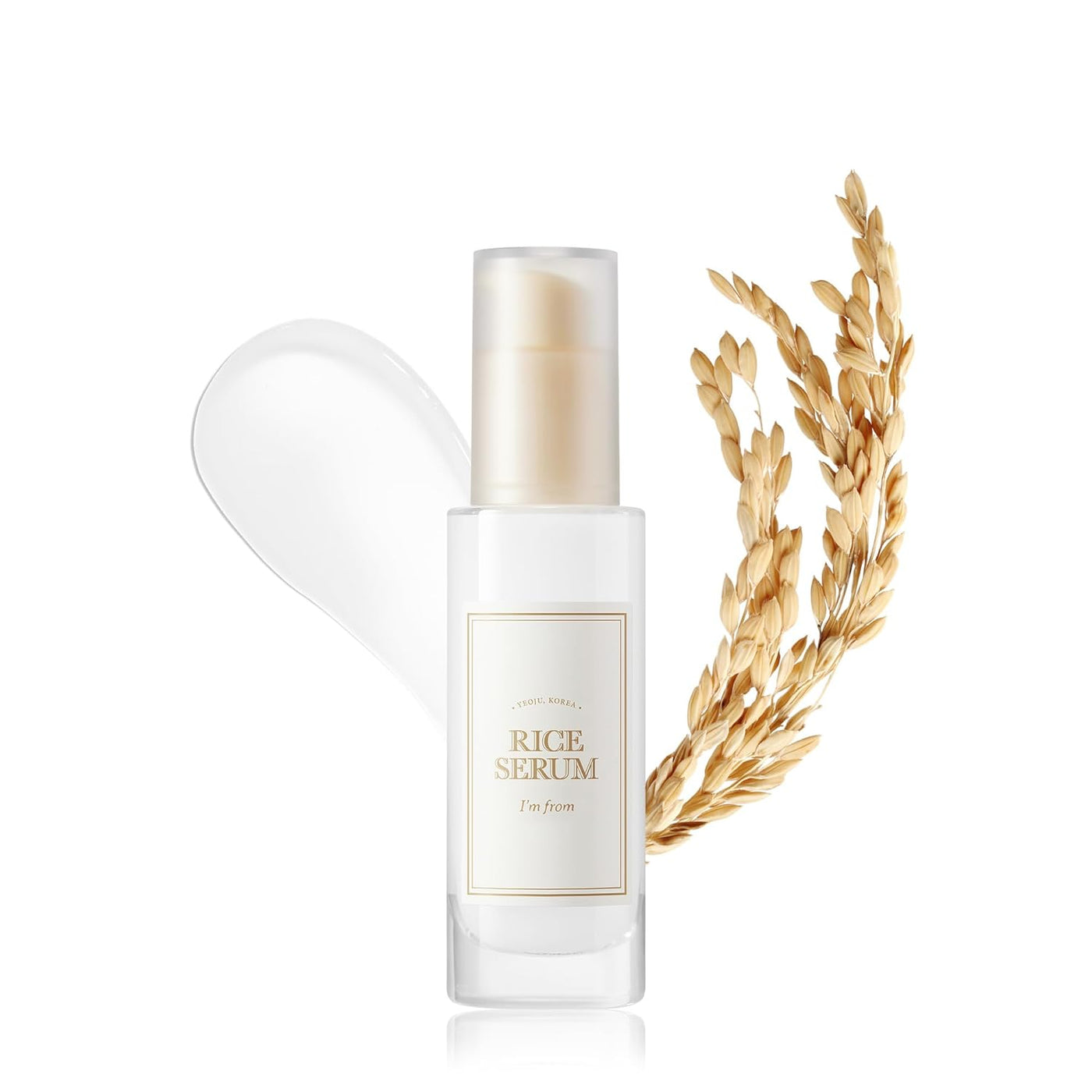 I'm from Rice Serum, 73% Korean Fermented Rice Embryo Extract Boosts Collagen, Vitality, Radiant Glowing Skin, Niacinamide, Vitality to Dull Skin, Nourishing, Moisturizing Impression Wear