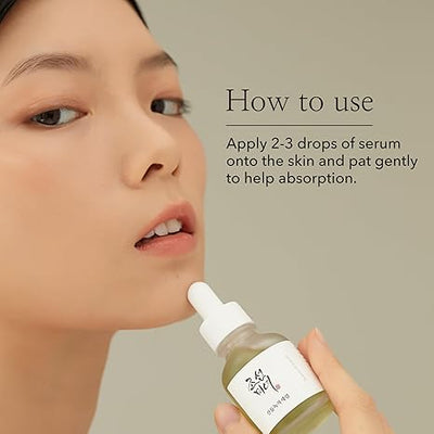 Beauty of Joseon Calming Serum Green Tea Panthenol Soothing, Moisturizing Sensitive, Acne-Prone, UV Irritated Skin, Daily Korean Skin Care for Men and Women, 30ml 1 fl.oz Open Limits