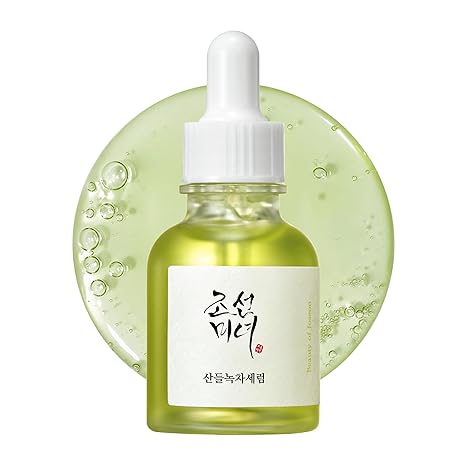 Beauty of Joseon Calming Serum Green Tea Panthenol Soothing, Moisturizing Sensitive, Acne-Prone, UV Irritated Skin, Daily Korean Skin Care for Men and Women, 30ml 1 fl.oz Open Limits