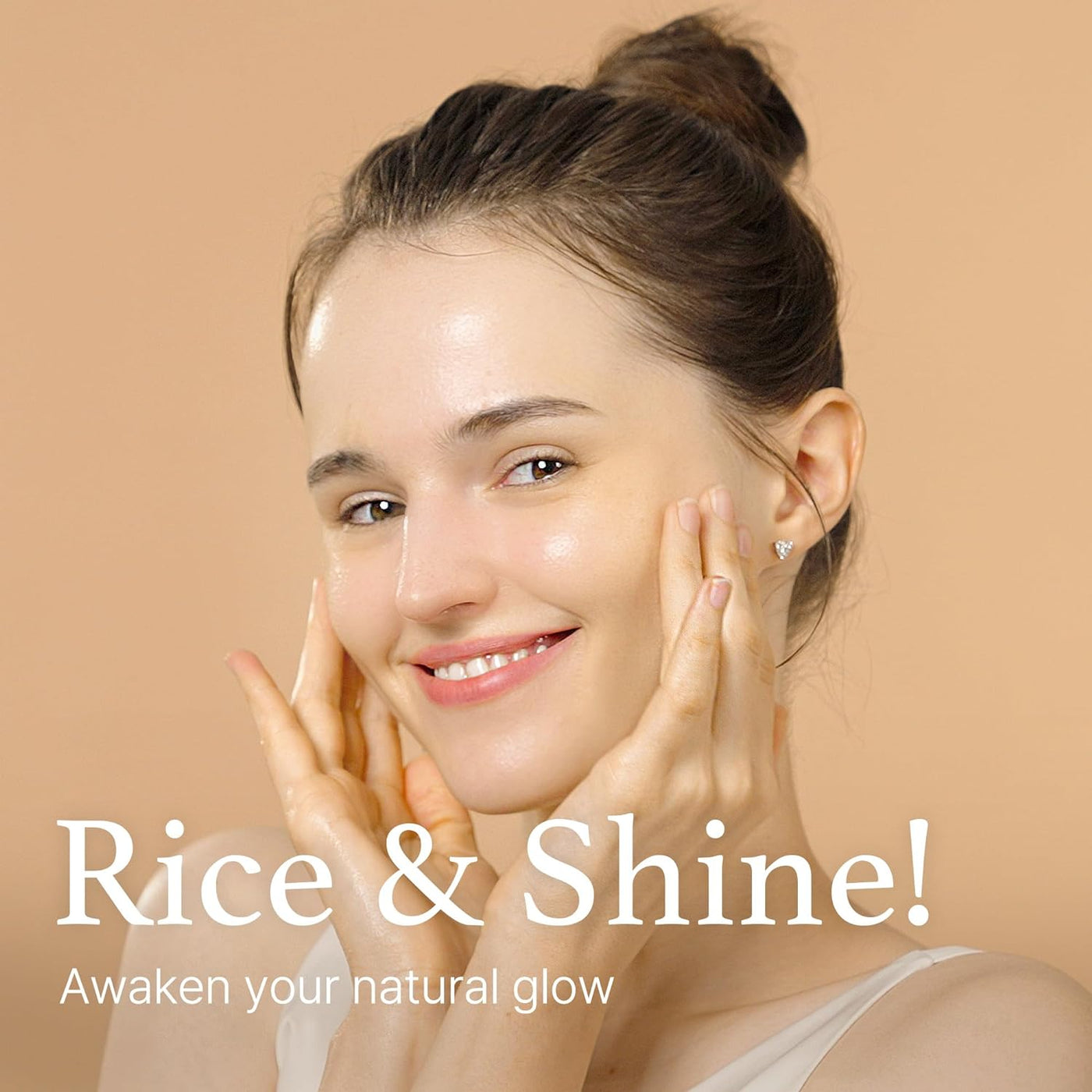 I'm from Rice Serum, 73% Korean Fermented Rice Embryo Extract Boosts Collagen, Vitality, Radiant Glowing Skin, Niacinamide, Vitality to Dull Skin, Nourishing, Moisturizing Impression Wear