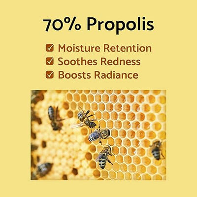 IUNIK Propolis 70% Vitamins 17% Synergy Serum - Centella Asiatica Calming Soothing Deep Nourishing for Dry Dull Spot Hyperpigmentation Sensitive Acne-prone Skin No Pore Clogging Korean Skincare Open Limits